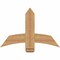 Ekena Millwork Bellingham Timber Gable Bracket, Western Red Cedar, 36"W x 24"H x 1 1/2"D x 5 1/2"F, 16/12 Pitch GBW036X24X0206BEL00SWR - alternate 1